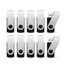 TOPESEL USB Flash Drives 100PCS 2GB Bulk USB 2.0 Flash Drive, Thumb Drive USB...