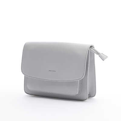 NWT!! Pixie Mood Zoe Crossbody Purse Handbag Vegan Leather (MSRP $75, Gray)