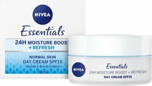 nivea essentials spf 15