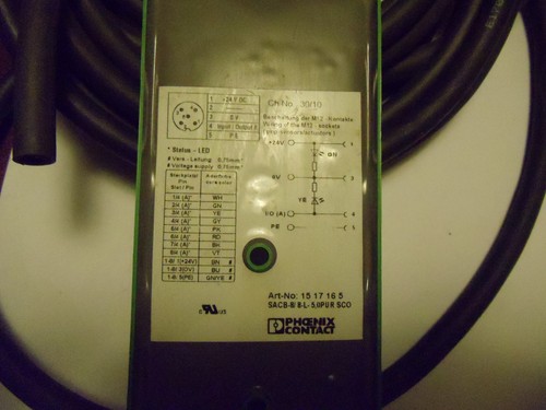 PHOENIX CONTACT SACB-8/ 8-L-5,0PUR SCO SENSOR/ACTUATOR BOX 8 PORTS 5P 1517165 - Picture 8 of 9