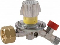 Gok Gasregler M50-V/SBS 12Kg/H 0,5-4Bar Komb.A X G3/8LH-KN-3
