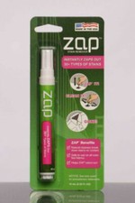 4 Pack - NEW ZAP Stain Remover Pen Travel Size Made In USA.(Ink,Wine) Must See!