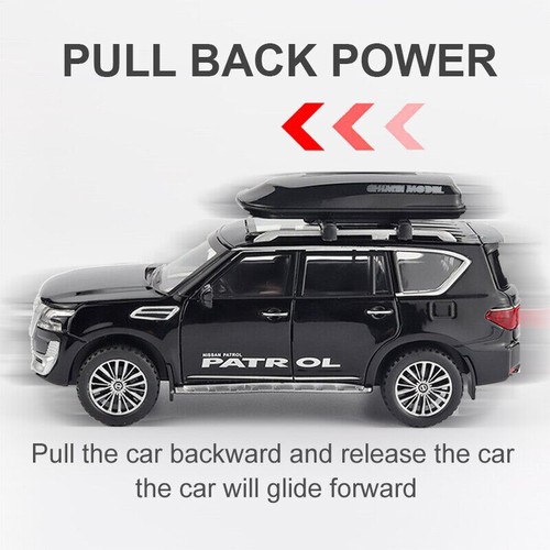 1/32 Nissan Patrol Metal Diecast Model Car Toy Collection Sound Light Toy Gift. - Picture 4 of 16