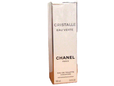 Cristalle Eau Verte By Chanel Perfume Women 3.4oz Edt Concentree Spray Sealed