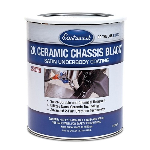 Eastwood 2K Ceramic Chassis Black Gallon Satin Paint With Coverage of