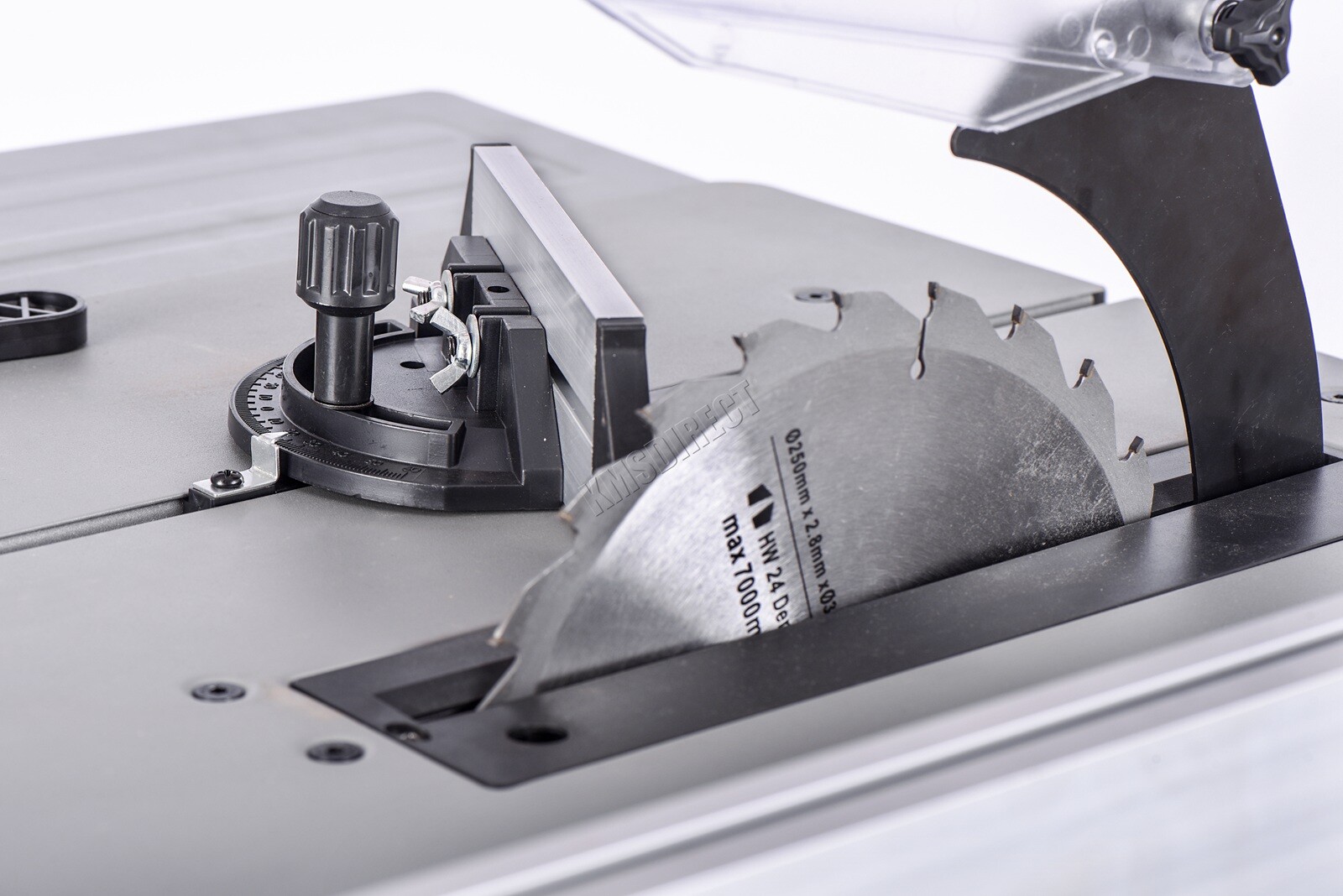 SwitZer Table Saw 10" Inch Bench Table 165mm side extensions 1800W TS01 Grey eBay