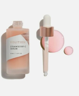VOLITION - STRAWBERRY - C SERUM - C THE GLOW - 1 OZ - NEW AND UNBOXED