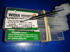 Widia 3665142 Hochleistungs Vollhartmetall Schaftfr&auml;ser SC FIN BN2FL geh&auml;rt.Werk