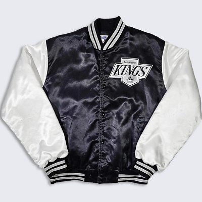 Los Angeles Kings Vintage 90s Chalk Line Fanimation Bomber Jacket 
