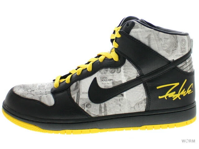 【US9.5】】 NIKE DUNK HI SUPREME TZ LAF LIVESTRONG 378127 001【DS】