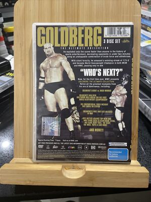 WWE Goldberg The Ultimate Collection - Wrestling DVD region 4 rare