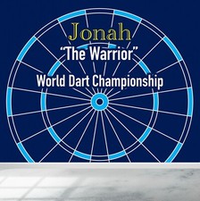 Darts Dart Board Backdrop Wall Paper Wall Mural Standard Wallpaper Paste Fit V2