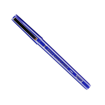 6000FS-3 Marvy Permanent Calligraphy Marker, 2mm Tip, Blue Ink, Pack of 6