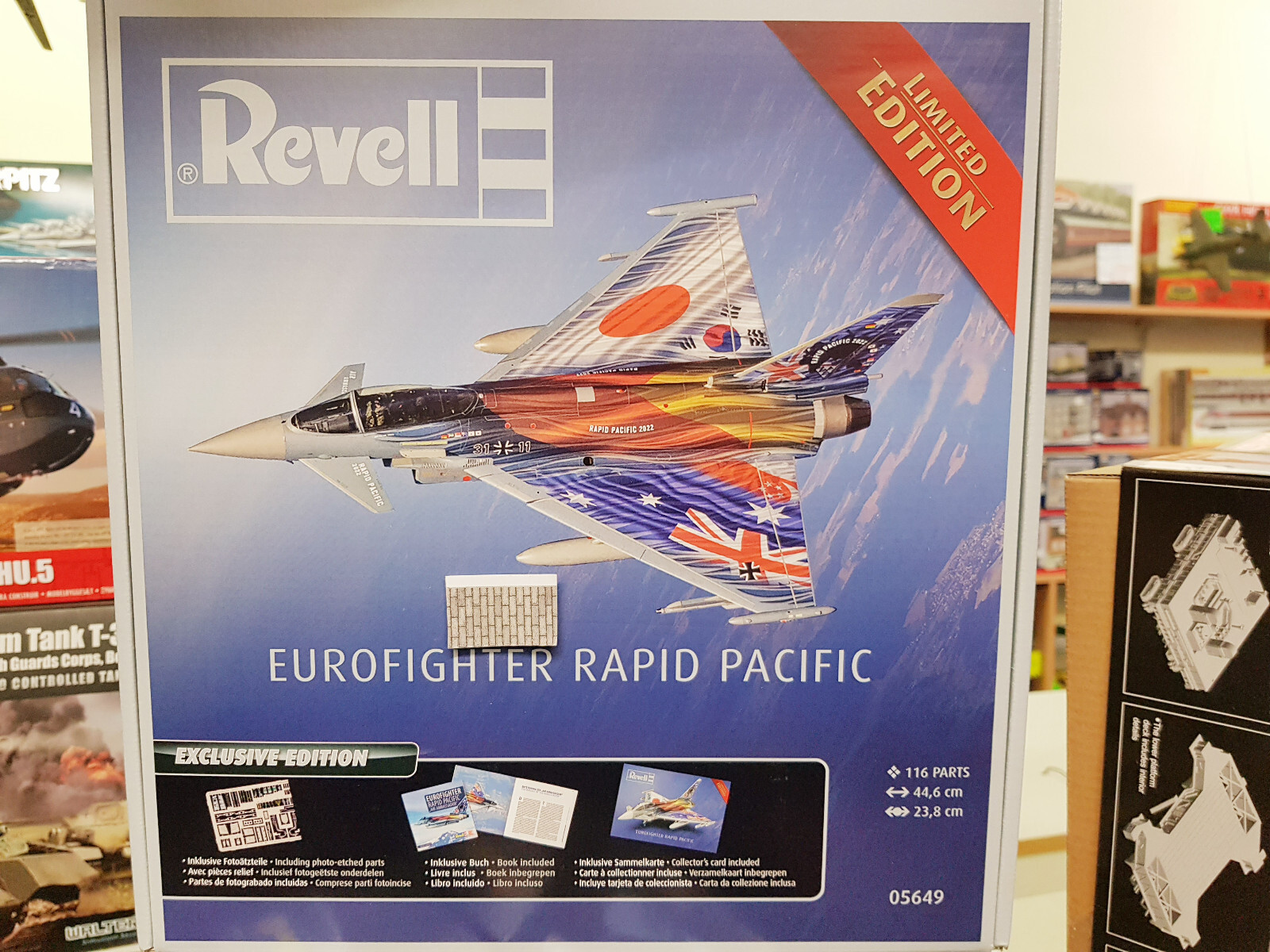 05649 Revell 1:72 Scale Eurofighter Rapid Pacific (Limited Edition)