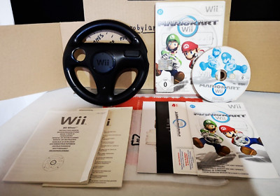 Mario Kart Wii BUNDLE WHEEL PAL EUROPA NINTENDO Wii ORIGINAL UND FUNKTIONSFÄHIG