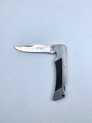 Parker Frost Tiger Single Blade Lockback Knife. 