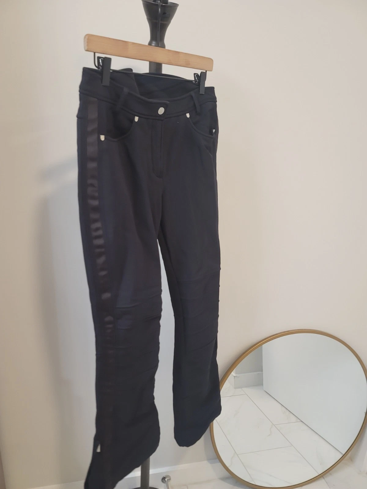 Toni Sailer Men's Ski Pants Size (42 EUR) Black