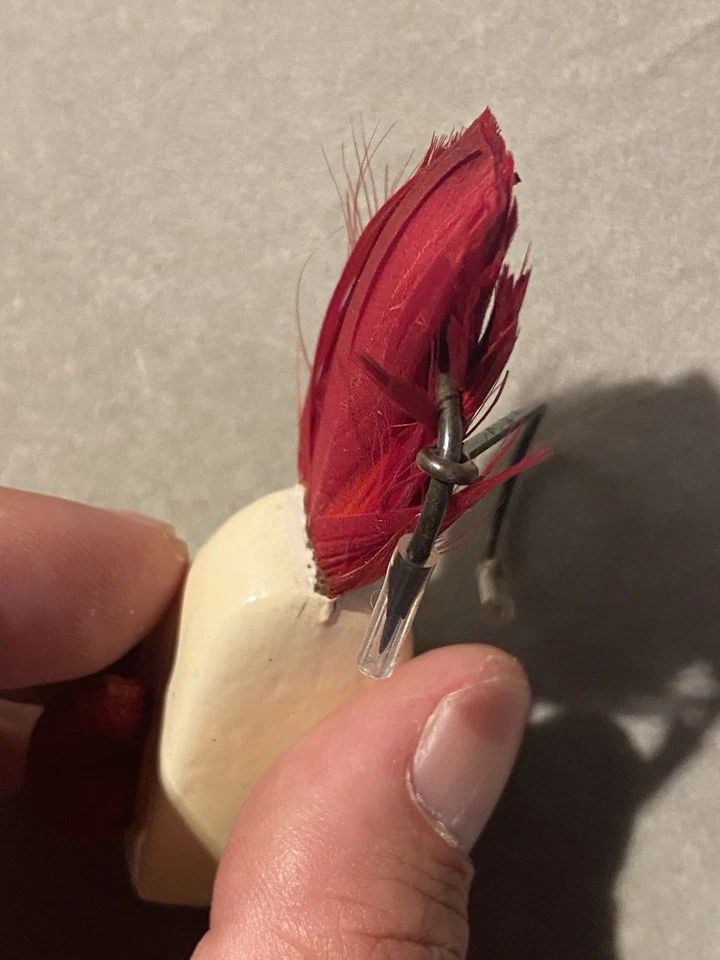 Isca de pesca 1904 Jamison 1 5/8" COAXER #1 em boa forma veja fotos e... - Imagem 4 de 4