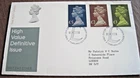 GB 1977 High Value Definitive issues on FD Windsor cover (sg. £20)...10-6+