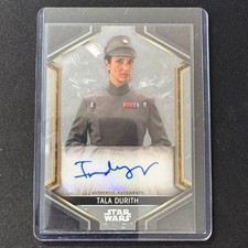 💰LC 2023 TOPPS STAR WARS OBI-WAN KENOBI AUTO SILVER /25 INDIRA VARMA AS DURITH