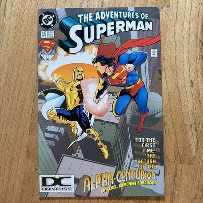 Adventures Of Superman #527 HTF DC Universe Logo Variant DC Comics 1995 VF