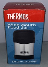 Thermos 10oz. Vacuum Insulated Wide Mouth Food Jar NEW IN BOX - Free Shipping