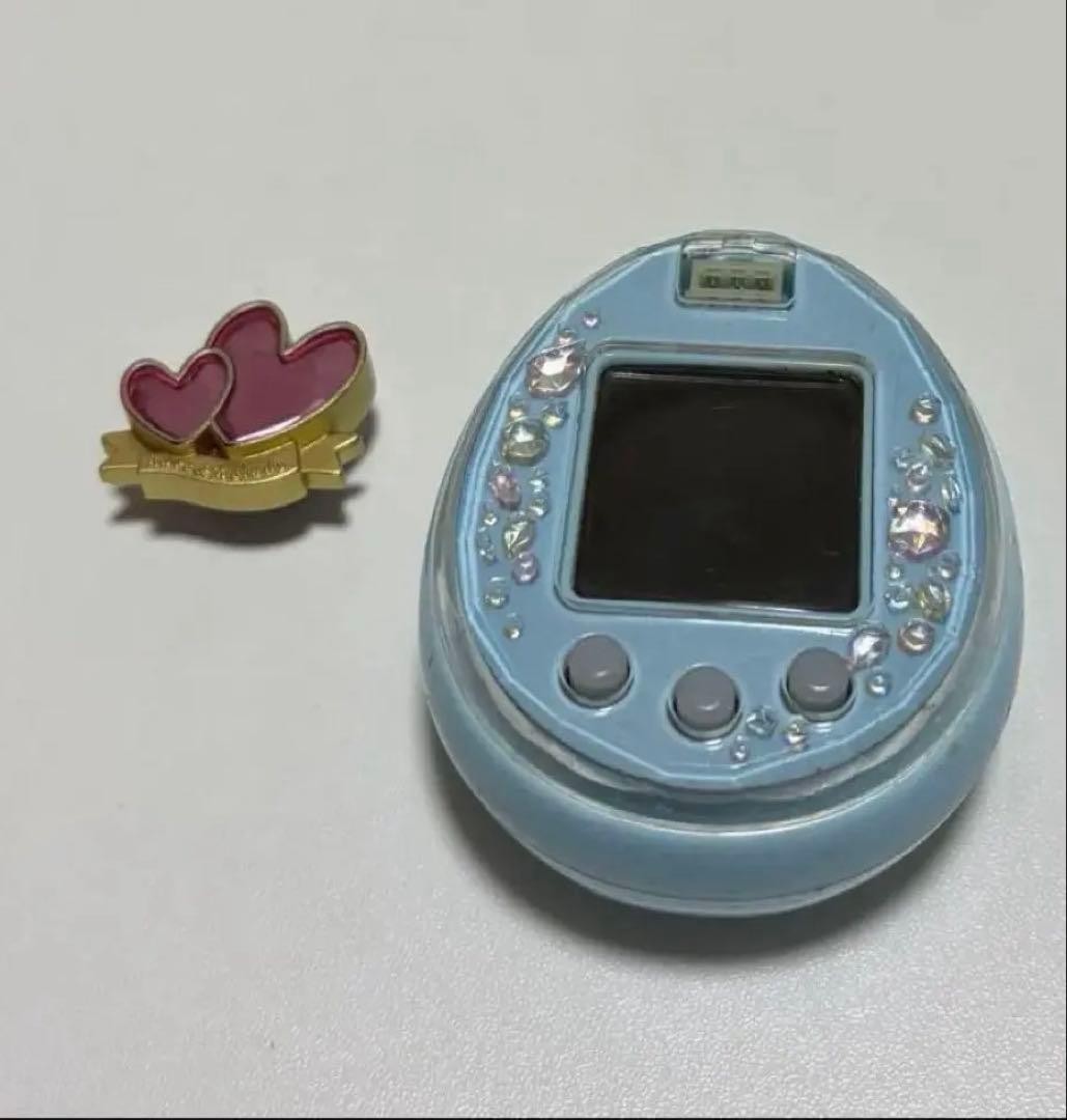 Tamagotchi P's Version Blue Color Peace BANDAI Limited Game