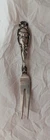 Gorham Sterling Silver Zodiac April Strawberry 2 Tine Fork