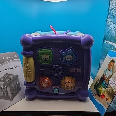 VTech Busy Learners Activity Cube Open Box Tested And Working