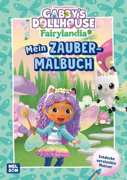 Gabby's Dollhouse: Mein Zaubermalbuch | Taschenbuch | Gabby's Dollhouse | 24 S.-image