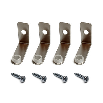 1x - 4x Glasplattenhalter für IKEA MALM, HEMNES | Ersatzteile 10003193 + 109560