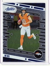 2024 Panini Absolute - Rookies Bo Nix #112 Blue (RC)