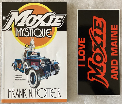 THE MOXIE MYSTIQUE/FRANK N PORTER/EXCELLENT 1981 TRADE PB WITH BUMPERSTICKER