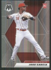 2021 Panini Mosaic #253 Jose Garcia Cincinnati Reds 1130