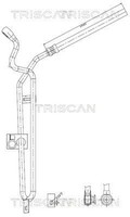 Triscan 8516 11031 Hydraulikschlauch, Lenkung FüR Bmw
