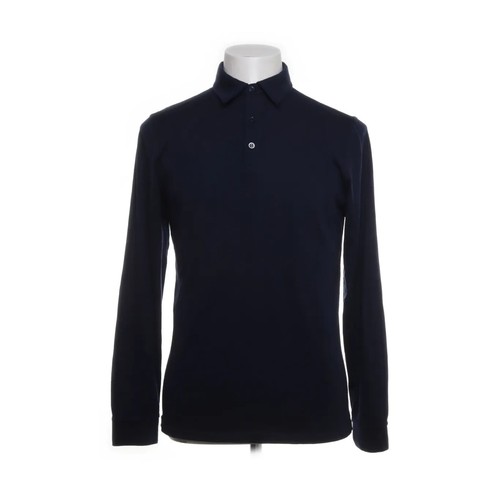 Joe Merino, Rugby Shirt, Größe: M, Blau, Merinowolle, Einfarbig, Herren #HAb