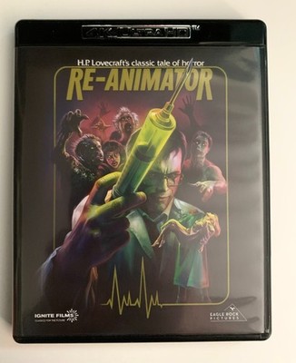 RE-ANIMATOR (4K + Blu-ray, 2025) 40th Anniversary Restoration,  Barbara Crampton