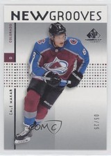 2019 Upper Deck SP Game Used New Grooves Achievement 5/25 Cale Makar #NG-18 3h1