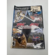 MX vs ATV Unleashed Sony PlayStation 2 PS2 Racing Game THQ Rainbow Studios