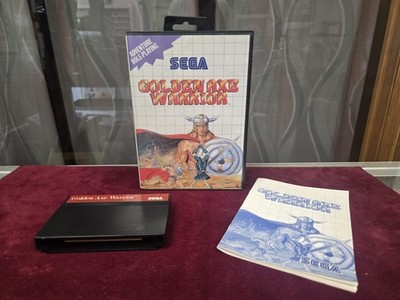 Golden Axe Warrior (Sega Master System) COMPLETE w/ Box manual game
