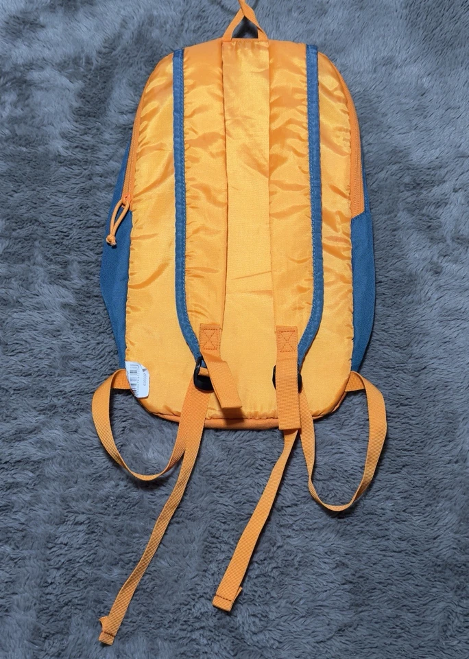Mochila Decathlon Quechua Arpenaz 10 azul laranja mochila acampamento caminhada - Imagem 3 de 3