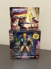 Masters of the Universe Origins Deluxe Laser Power He-Man action figure NEW NIB