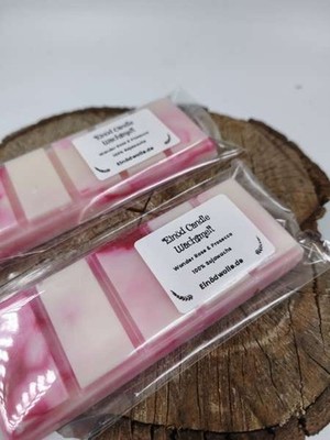 handgemachtes Duft Wachs Melt Snap Bar - 100% Sojawachs *** WONDER ROSE