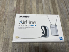 Samson Airline Micro Wireless Earset Mic System Channel K1 SWAM2SES-K1