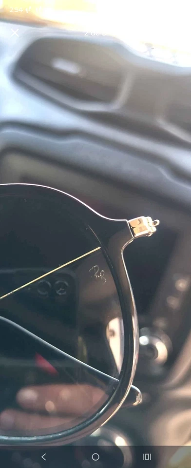 雷朋黑色太阳镜飞行员 XL。 — 第 3/3 张图片