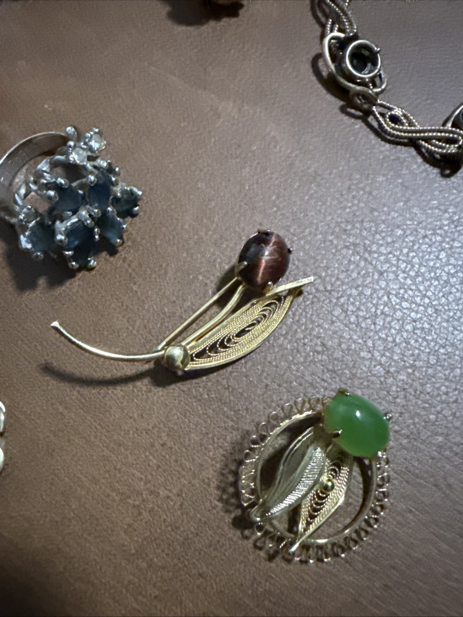 Miscellaneous Gold Filled And Gold Electroplated Jewelry Lot View 3
