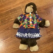 Build a Bear New Chimp/Monkey Fully Dressed Tropical