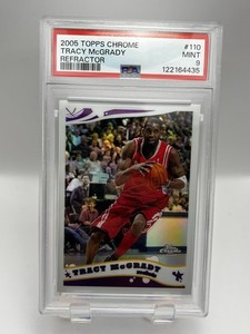 2005-06 Topps Chrome - Tracy McGrady #110 Refractor /999 PSA 9