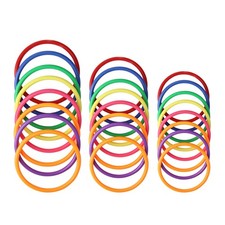 24Pcs Plastic Ring Toss Game Set Rings for Kids 24 pcs