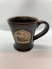 SUNSET HILL STONEWARE Yellowstone Bison Old Faithful Coffee Mug 12oz Great Shape